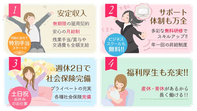 ミラエールのメリット